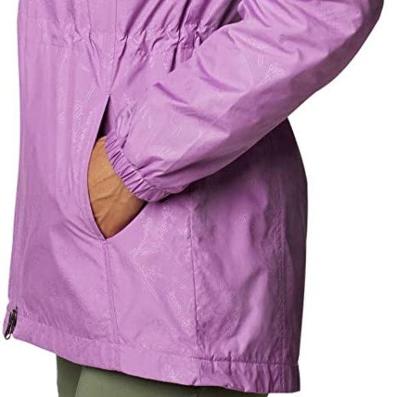 🆕Columbia Women's Auroras Wake III Mid Lined Jacket, Blossom Pink, X-Small, NWT - Picture 4 of 5